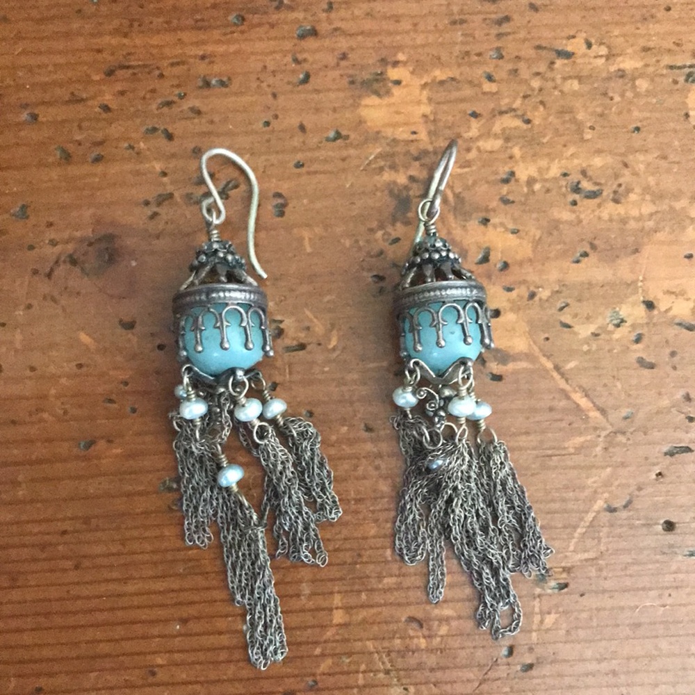 Chandelier earring set